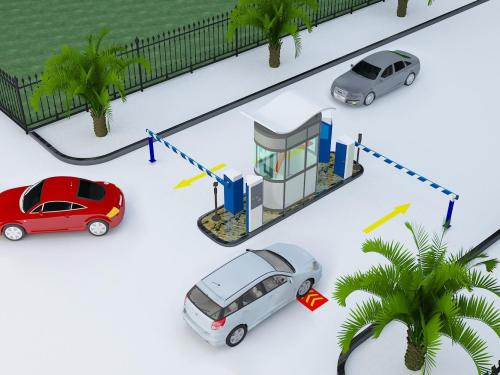 停车场智能车牌识别系统App的运作流程